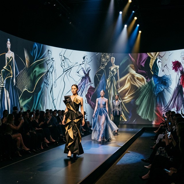 Fashion event showcase